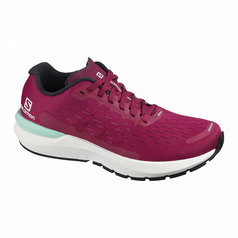 Salomon Singapore Womens Running Shoes - SONIC 3 BALANCE W Red/White | 38694-REYZ